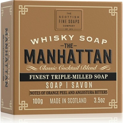 Scottish Fine Soaps tuhé mydlo Whisky Soap The Manhattan 100 ml