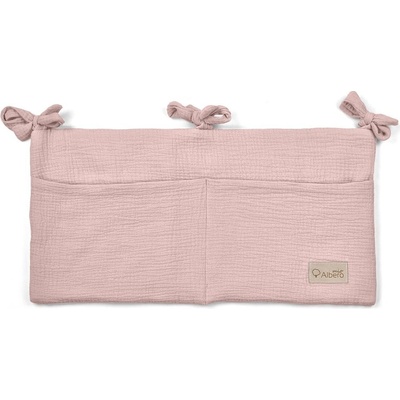Albero Mio mušelínový kapsář CC1 pudrově růžová – Zbozi.Blesk.cz