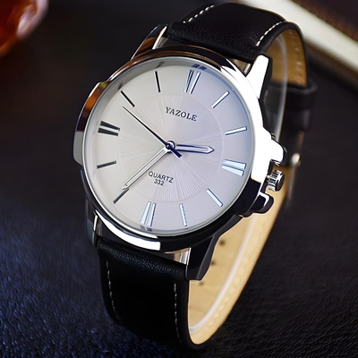 Yazole Часовник di-4045 - Черен / Бял kp4045