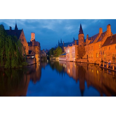 DIMEX ART Флизелинов фототапет красива тухлена архитектура 375 x 250 см