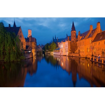 DIMEX ART s. r. o Флизелинов фототапет красива тухлена архитектура 375 x 250 см