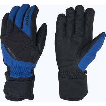 ZIENER Мъжки скиорски ръкавици ZIENER Gatis Aquashield blue