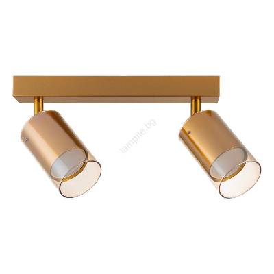 2211BD-2-GLD - Спот REN 2xGU10/50W/230V златист (ZL0718)