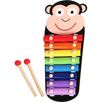 Image 1 of Acool Toy Дървен музикален инструмент Acool Toy - Ксилофон с маймунка (ACT50)