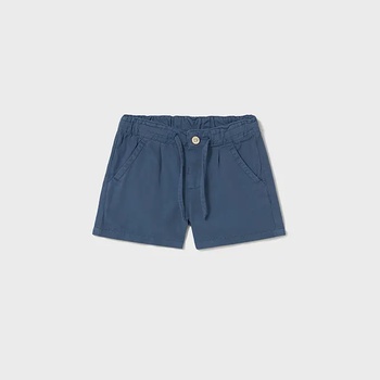 Mayoral Бермуди лен relaxed в син цвят за мини момче Майорал