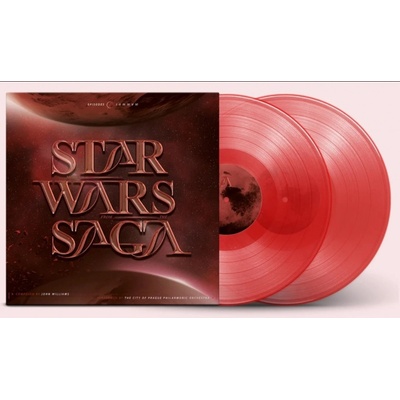 City Of Prague Philharmon: Star Wars Saga - Coloured Red Vinyl LP