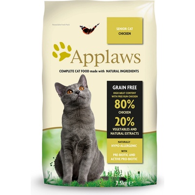 Applaws Cat Senior s kuřecím masem 7,5 kg