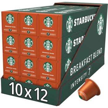 Starbucks Бленд за закуска към NESPRESSO 120 бр