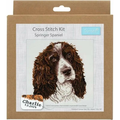 Sada na vyšívání GCS105 Springer spaniel