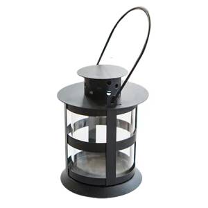 Chef`n Cn-Декоративен фенер ЧЕРЕН wy 5012-М-w 20 СМ 7855--3 (0198408)