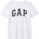 GAP Basic Logo bílá