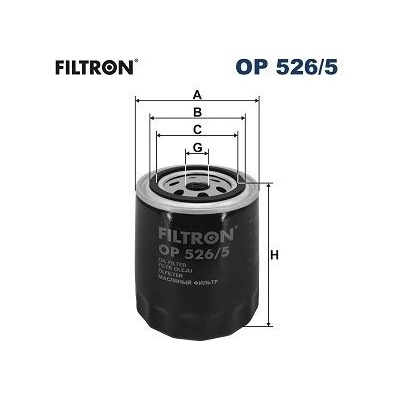 FILTRON Olejový filter OP 526/5