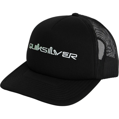 Quiksilver Мъжка шапка с козирка Quiksilver Classic Foam Omni Trucker Cap - True Black - размер One Size (904-6386-0211)
