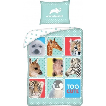 Halantex Детски спален комплект Halantex - Animal Planet (AP-6324BL)