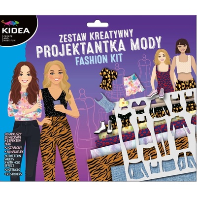 kidea - Дизайнерски комплект с шаблони Мода 97340