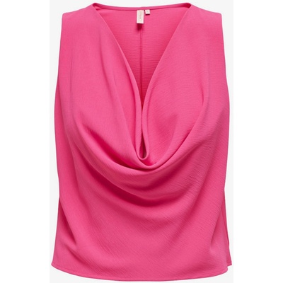 ONLY Тъмно розов дамски топ ONLY Mette ONLY | Rozov | ЖЕНИ | M