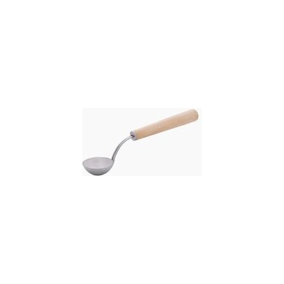 ABATEC 441, nerezová naběračka na vodu s dřevěnou rukojetí, 40cm, 100ml - Borovice