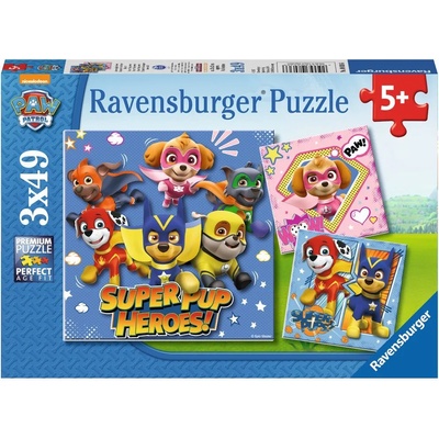 Ravensburger - Puzzle Paw Patrol: Super Pups Power! - 40 - 99 piese