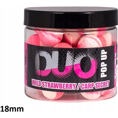 LK Baits DUO X-Tra Pop-up Wild Strawberry / Carp Secret 200 ml 18 mm – Zboží Dáma