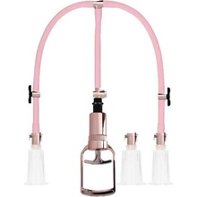 Vákuová pumpa na bradavky a klitoris Rose Gold, Medium