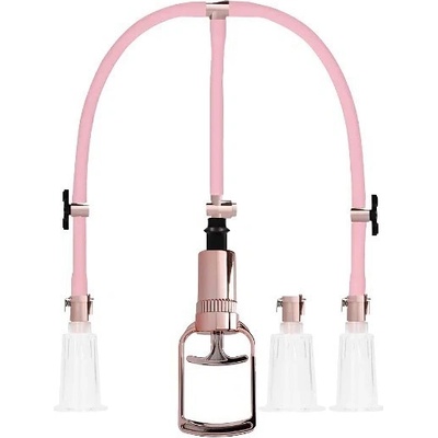 Vákuová pumpa na bradavky a klitoris Rose Gold, Medium