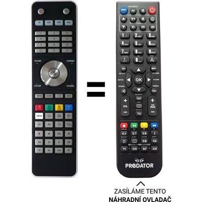 Dálkový ovladač Predátor Topfield TP501 – Hledejceny.cz