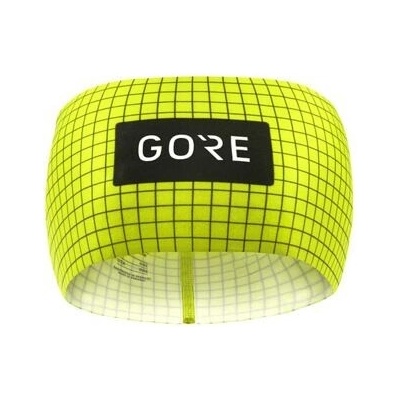 Gore M Grid Headband-neon yellow/black