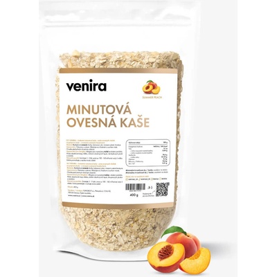 Venira minutová ovesná kaše summer peach 400 g