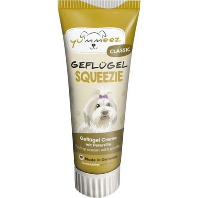 Yummeez Squeezie Poultry pasta pre psov hydinová 75 g