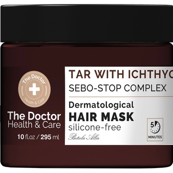 The Doctor Maska proti mastným vlasom Aphrodite + Ichthyol + Sebo-Stop Complex 295 ml
