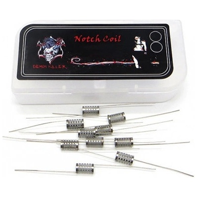 Demon Killer cievka NotchCoil SS316L typ D 10ks notchcoil