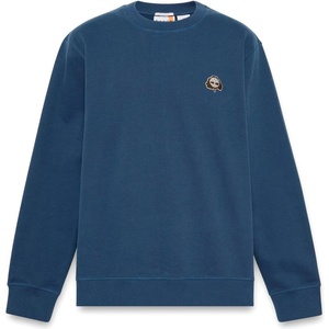 Timberland Мъжки пуловер Timberland Tree Logo Patch Crewneck Jumper - Oceana - размер S (017-4092-0211)