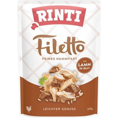 Rinti Filetto kuře & jehně v želé 100 g