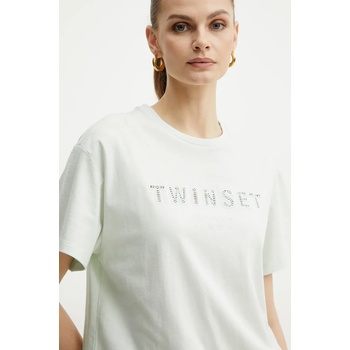 Twinset Памучна тениска Twinset (251TT2041)