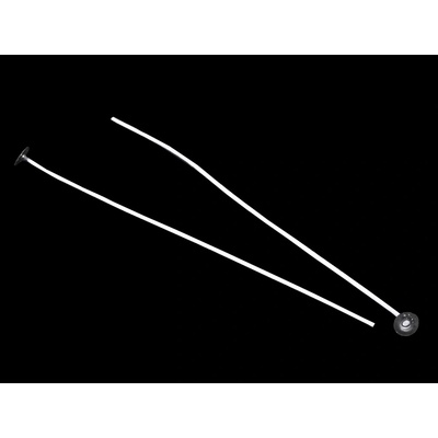 Stoklasa Knot na svíčky s plíškem 20 cm bílá