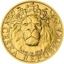 Investiční zlato Česká mincovna Zlatá mince Český lev stand 1/4 oz