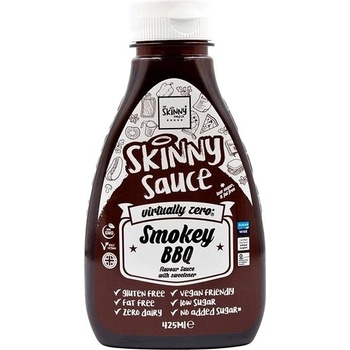 The Skinny Food Sauce Zero Calorie Smoked bbq 425 ml