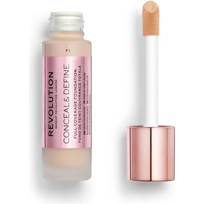 Makeup Revolution Conceal & Define krycí make-up F5 23 ml