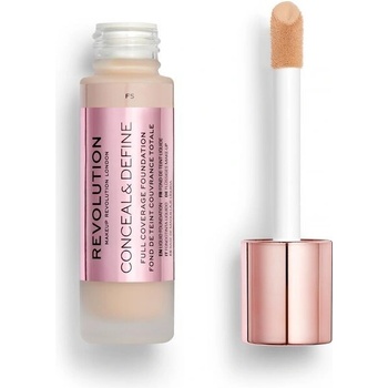 Makeup Revolution Conceal & Define krycí make-up F5 23 ml