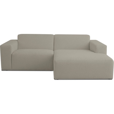 Scandic Светлокафяв ъглов диван от букле (десен ъгъл) Roxy - Scandic (Small ch (1,5+ch) Right CM 9 capp.)