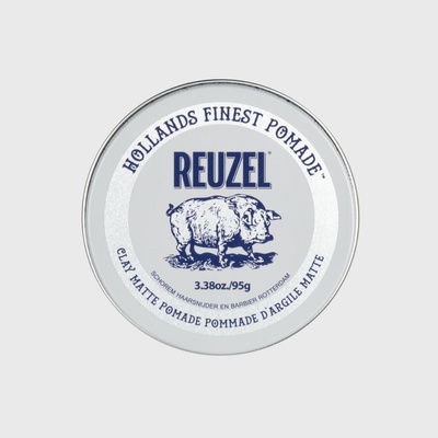 Matný jíl na vlasy Reuzel Clay Matte Pomade 95 g