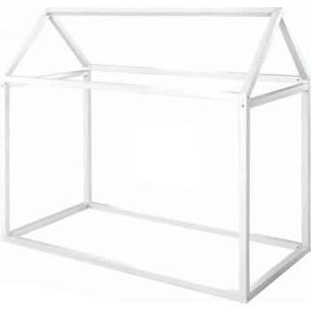 Roba Бяло детско легло тип къща 70x140 cm Montessori - Roba (1061860WE)