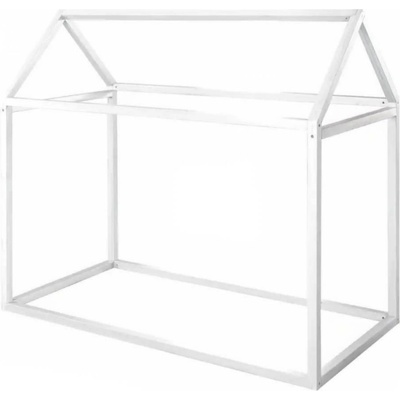 Roba Бяло детско легло тип къща 70x140 cm Montessori - Roba (1061860WE)