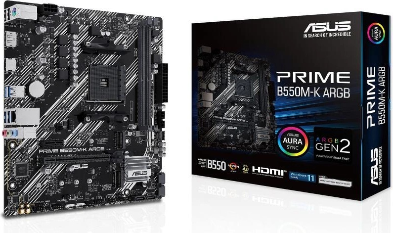 ASUS PRIME B550M-K ARGB