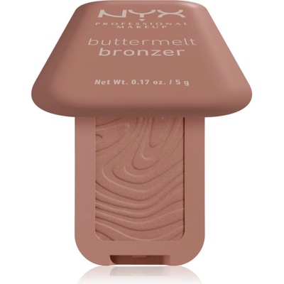 NYX Professional Makeup Buttermelt Bronzer vysoce pigmentovaný a dlouhotrvající bronzer 03 Deserve Butta 5 g – Zboží Dáma