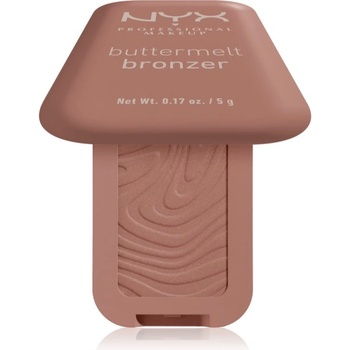 NYX Professional Makeup Buttermelt Bronzer vysoce pigmentovaný a dlouhotrvající bronzer 03 Deserve Butta 5 g