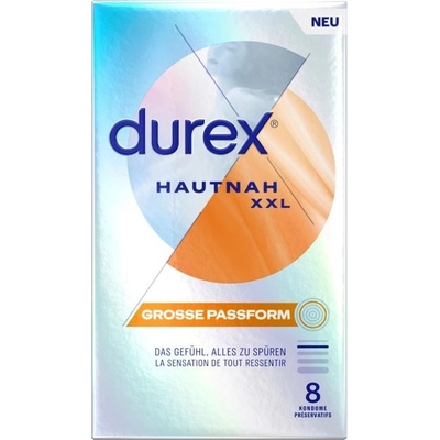 Durex Hautnah XXL kondomy 8 ks