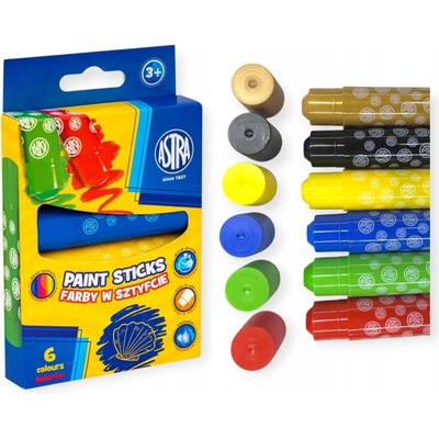Astra Baby jumbo farby v tyčinke 6 ks