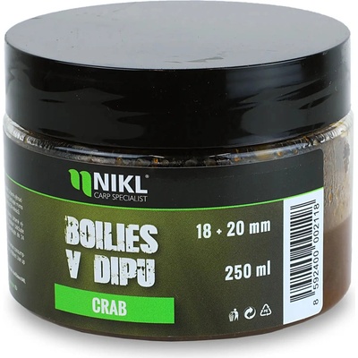 Karel Nikl Boilies v Dipe 250g 18+20mm Crab