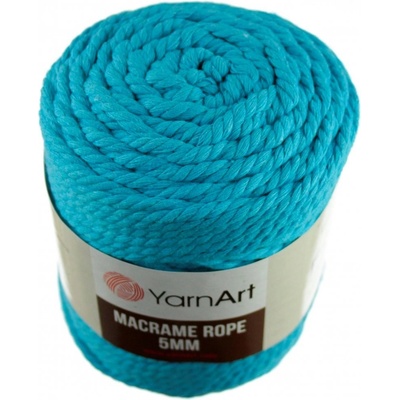 Macrame Rope 763 tyrkys 5 mm
